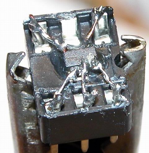 dead bug solder tps61040 sot-23 smd