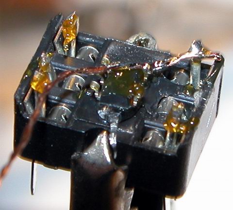 dead bug solder tps61040 sot-23 smd