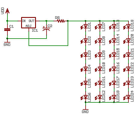 superflux LED schematic diagram