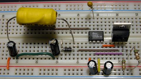 smps switch mode power supply buck converter step-down hv9910